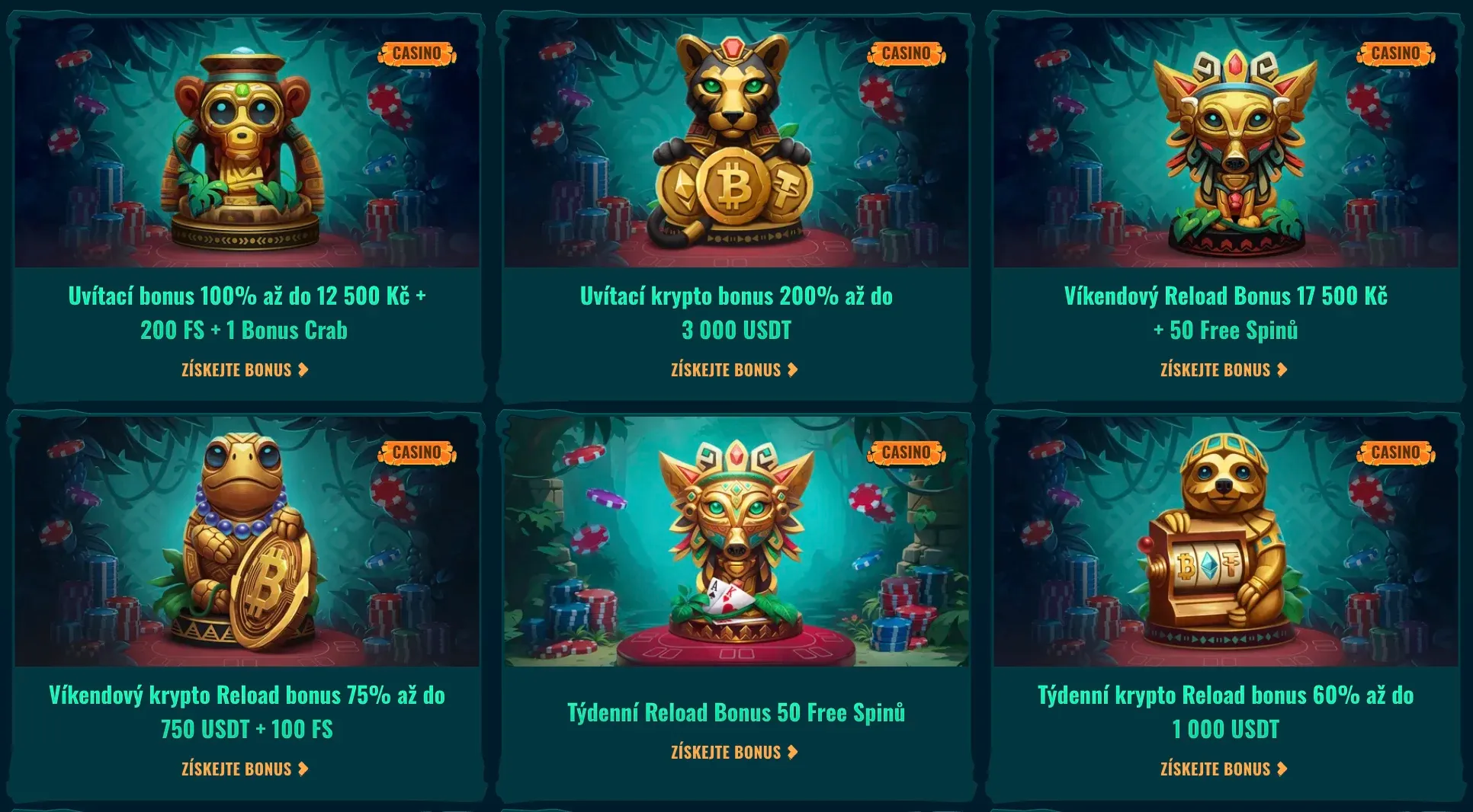 Propagace v Spinanga casino